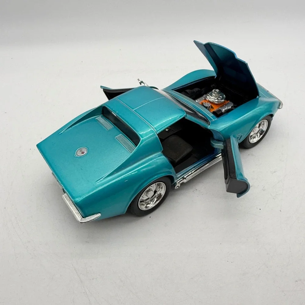 Jada 96799 Bigtime Muscle‎ 1/24 Aqua 1969 Corvette Stingray ZL-1 Die-Cast Car